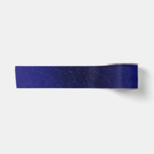 Textured blue background satin ribbon