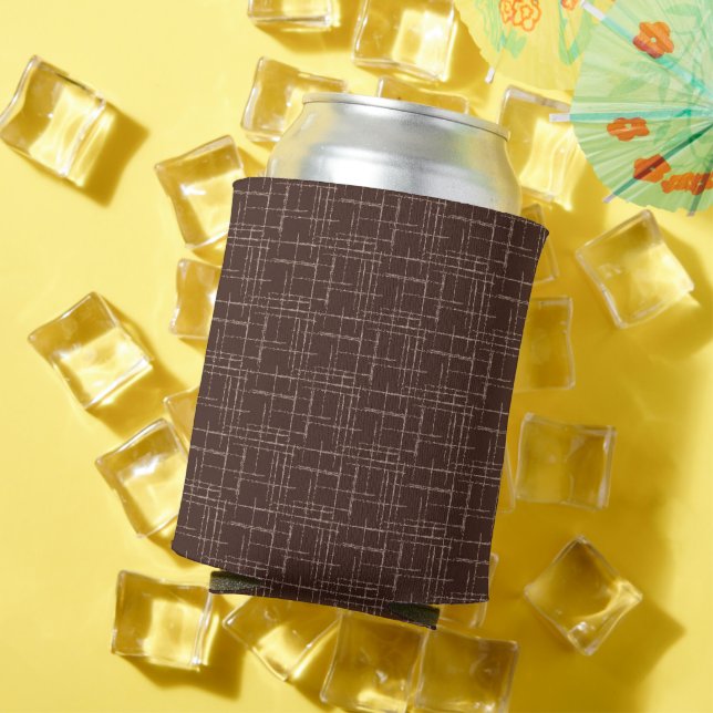 Textured brown. can cooler (In Situ Summer)