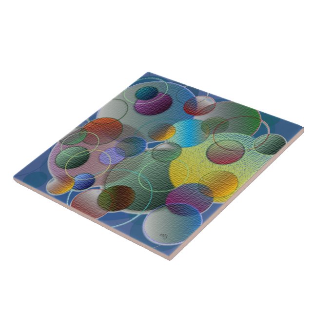 Textured Bubbles Tile (Side)