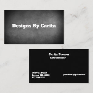 Textured Business Card