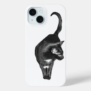 Textured Cat Detail iPhone 15 Case