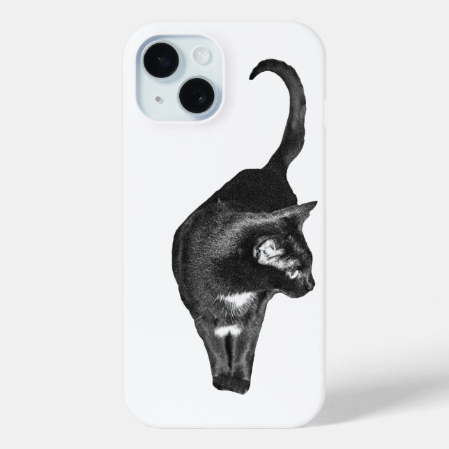 Textured Cat Detail Case-Mate iPhone Case (Back)
