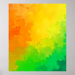 Textured Colour Blend Poster