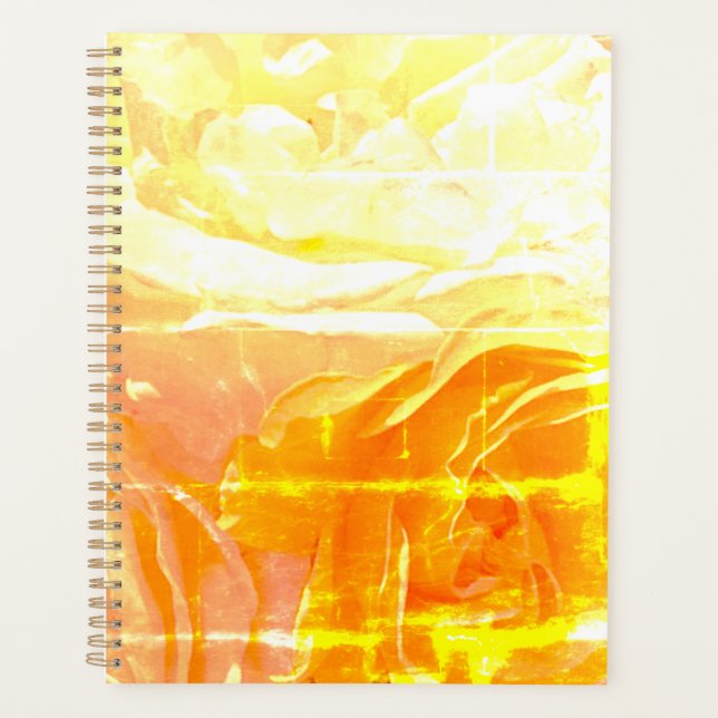 Textured Colours Rose Planner (Front)