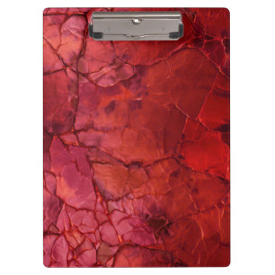Textured , Cracks, Vains in Deep Red Clipboard