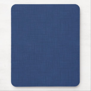 Textured dark Blue Mouse Pad
