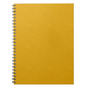 Textured  Dark Gold Notebook