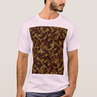 Textured Digital Multi Terrain Camouflage Pattern T-Shirt