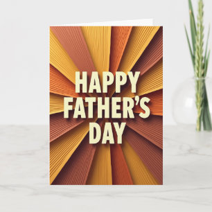 Textured Fathers Day Sun Card