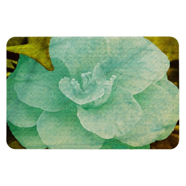 Textured Flower by Shirley Taylor Magnet (Horizontal)