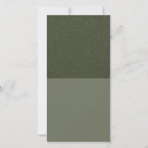 Textured Green Modern Flat Card – Customisable