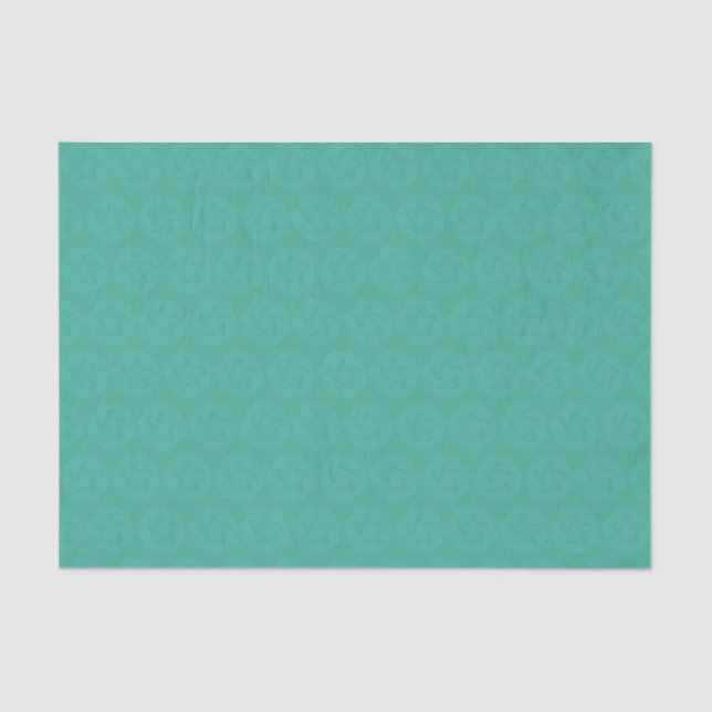 Textured Green Tissue Paper (Front)