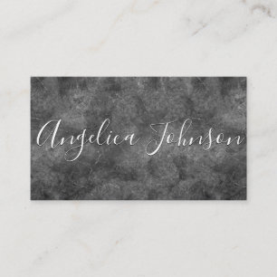 Textured Grey Business Card