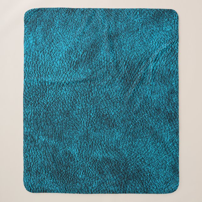 Textured grunge background. A sample leather close Sherpa Blanket (Front)