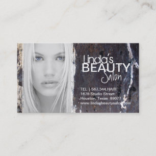 TEXTURED HAIR SALON AND SPA BUSINESS CARD