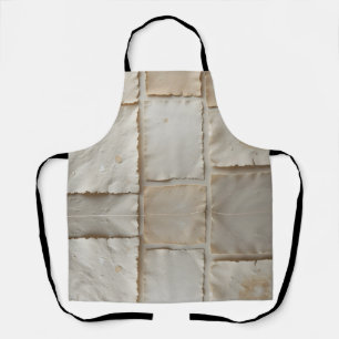 Textured Handmade Paper Flat Lay Apron