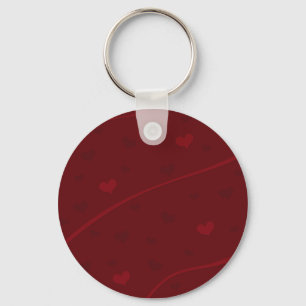Textured Heart Keychain