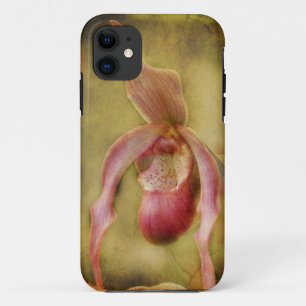 Textured Lady Slipper Orchid Case-Mate iPhone Case