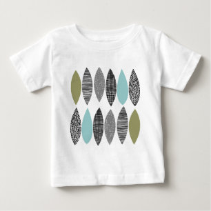 Textured Leaves 01 Baby T-Shirt