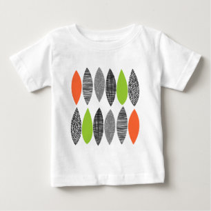Textured Leaves 02 Baby T-Shirt
