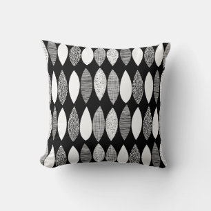 Textured Leaves 03 Cushion