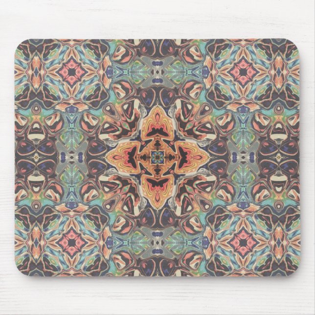 Textured Mandala Mouse Pad (Front)
