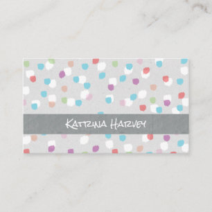 Textured Marks (fruity) Business Card