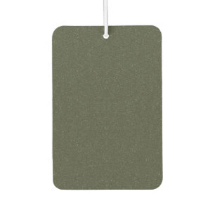Textured Moss Green Air Freshener – Customisable