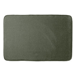 Textured Moss Green Bath Mat – Customisable