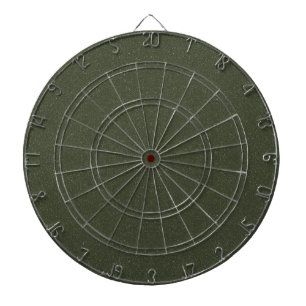 Textured Moss Green Dartboard Design – Customise