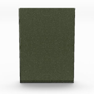 Textured Moss Green Photo Block – Customisable