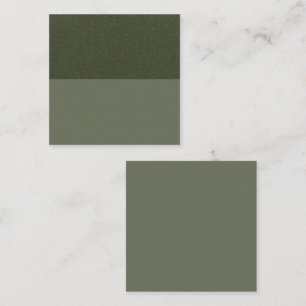 Textured Moss Green Promo Insert Card – Customise