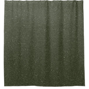 Textured Moss Green Shower Curtain – Customisable