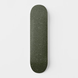 Textured Moss Green Skateboard Deck – Customizable