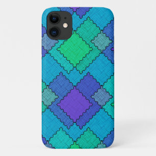 Textured patches multicolored strokes Case-Mate iPhone case
