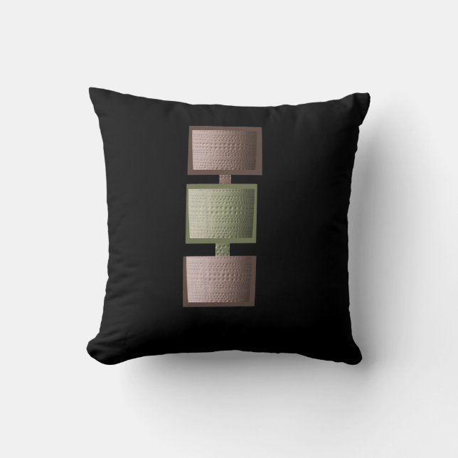 Textured Patchwork Cushion (Front)