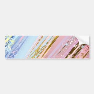 Textured Pink Background Bumper Sticker