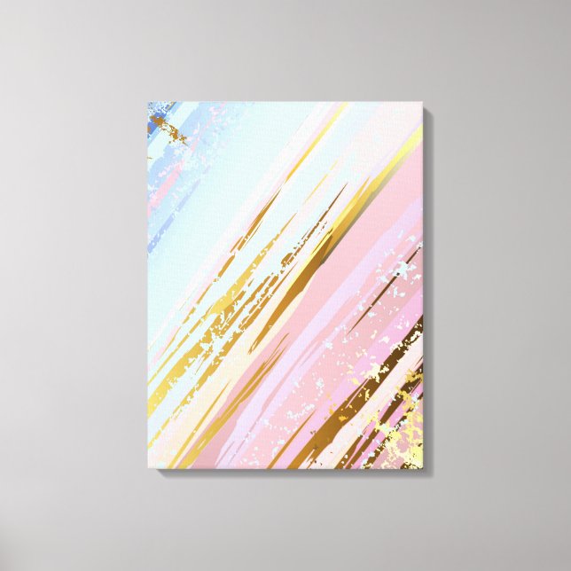 Textured Pink Background Canvas Print (Front)