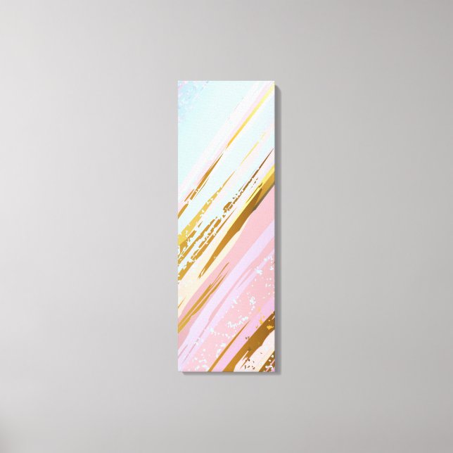Textured Pink Background Canvas Print (Front)