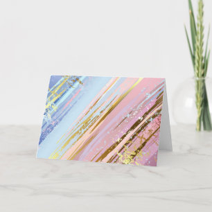 Textured Pink Background Card