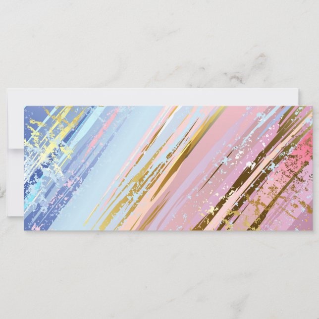 Textured Pink Background Card (Front)