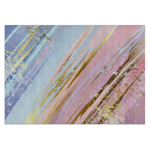 Textured Pink Background Cutting Board