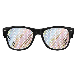 Textured Pink Background Kids Sunglasses