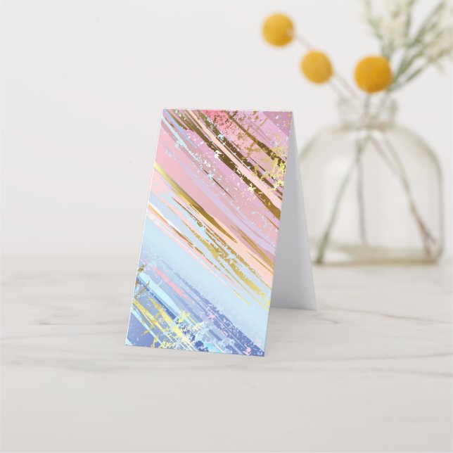 Textured Pink Background Loyalty Card (Back)