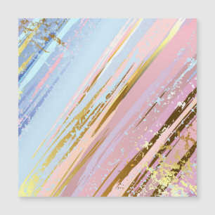 Textured Pink Background Magnetic Invitation