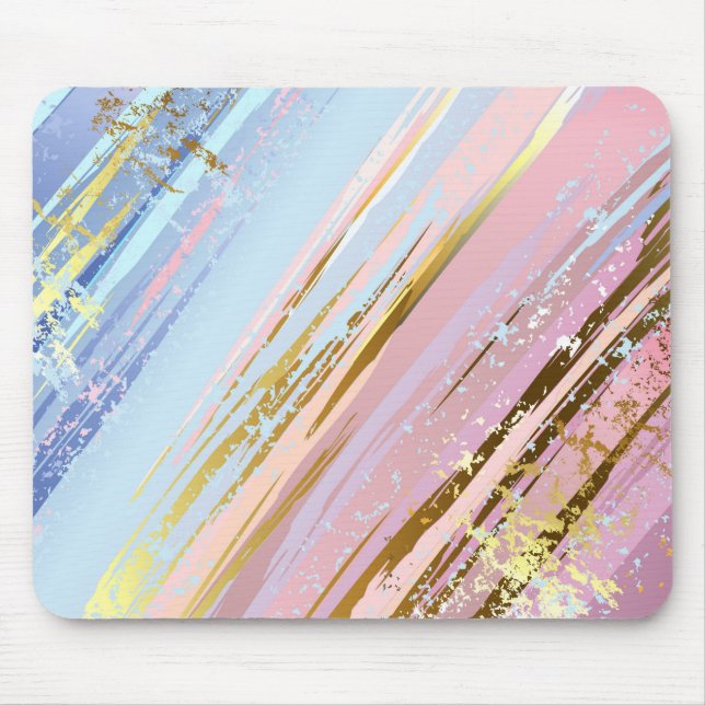 Textured Pink Background Mouse Pad (Front)
