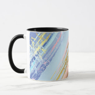 Textured Pink Background Mug