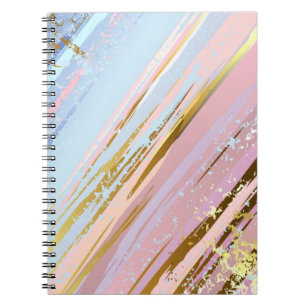 Textured Pink Background Notebook