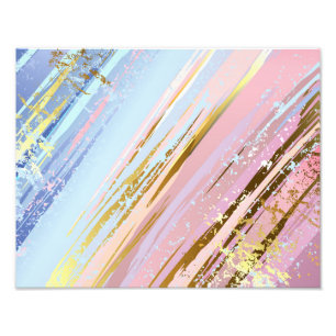 Textured Pink Background Photo Print