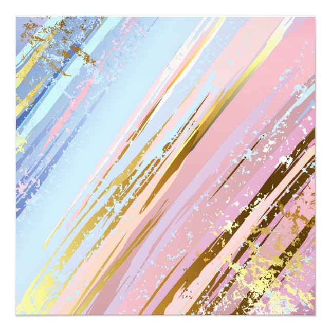 Textured Pink Background Photo Print (Front)